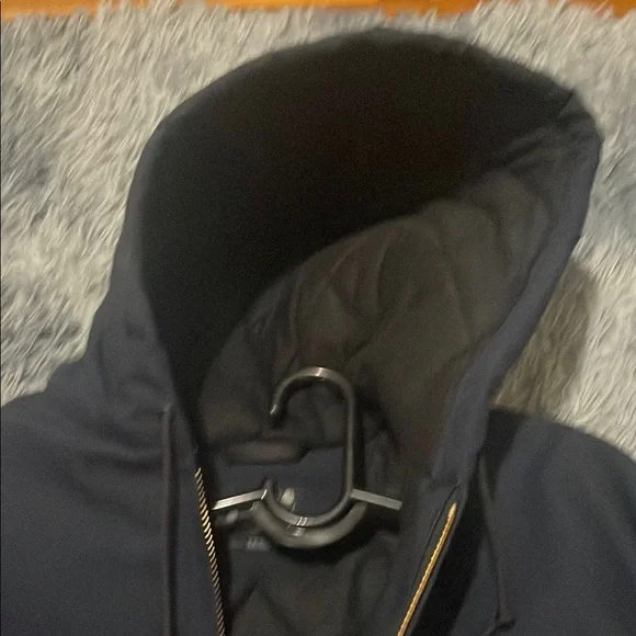Carhartt NAVY BLUE Performance Jacket with Hood and Durable Fabric